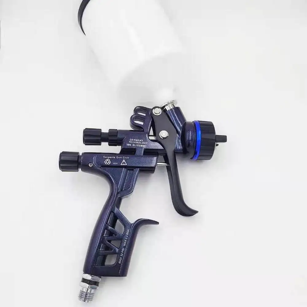 

600ML Hvlp Spray Gun 1.3mm Nozzle High Atomization Air Paint Sprayer Gravity Pneumatic Painting Sprayer Car Auto Repair Tool