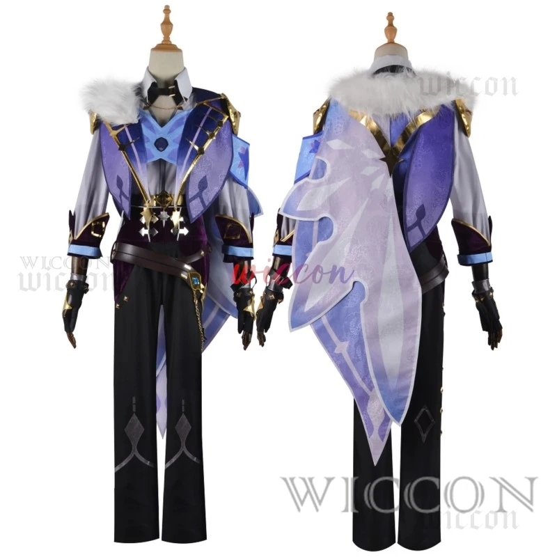 Kaeya Cosplay Game Genshin Impact Cosplay Costume Mondstadt Knights Handsome Combat Uniform Activity Party Role Play Clothing