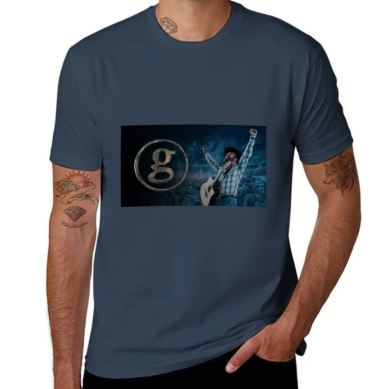 

Garth Brooks стадион тур mur6 2019 kel футболка мужские футболки мужские футболки с рисунком для мужчин повседневная футболка