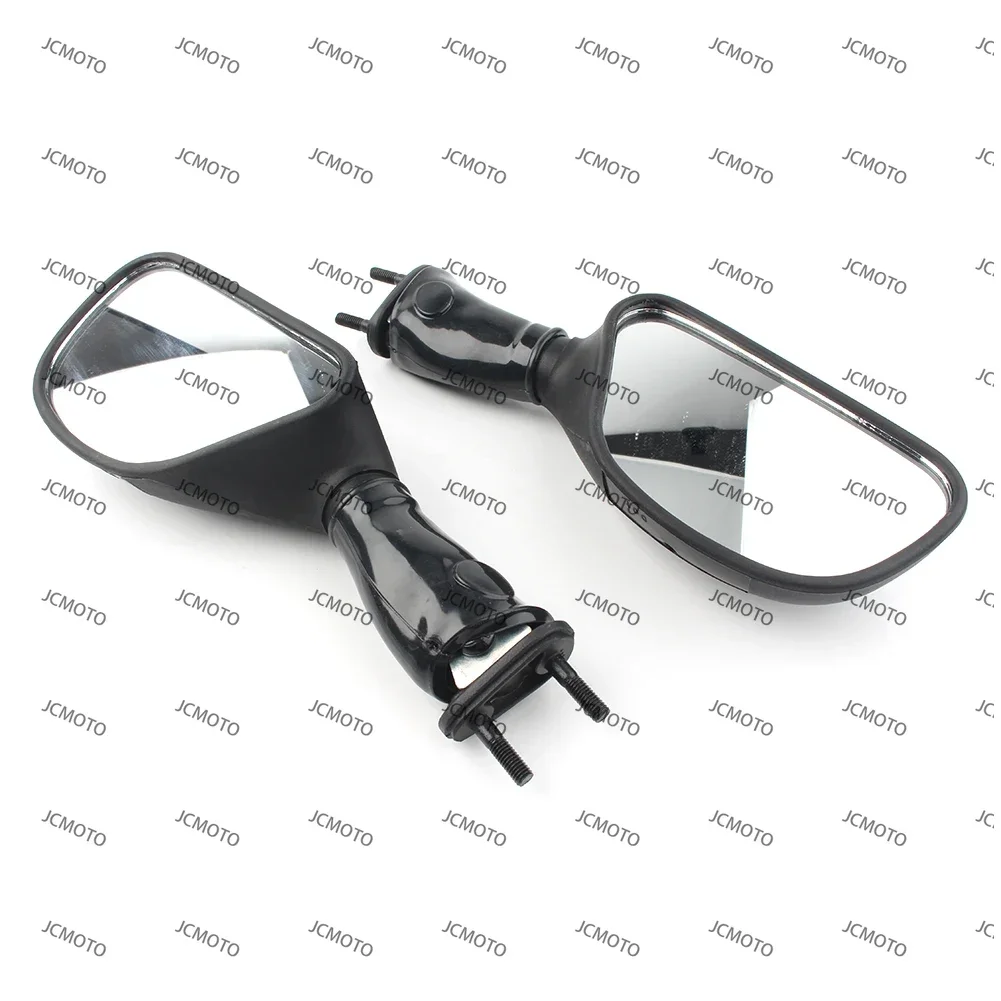 For Kawasaki 1998 1999 2000 2001 2002 ZX6R 98-03 ZX9R & 2006 2007 2008 Ninja 650R Motorcycle Rear View Side Mirrors Assembly Kit view 2