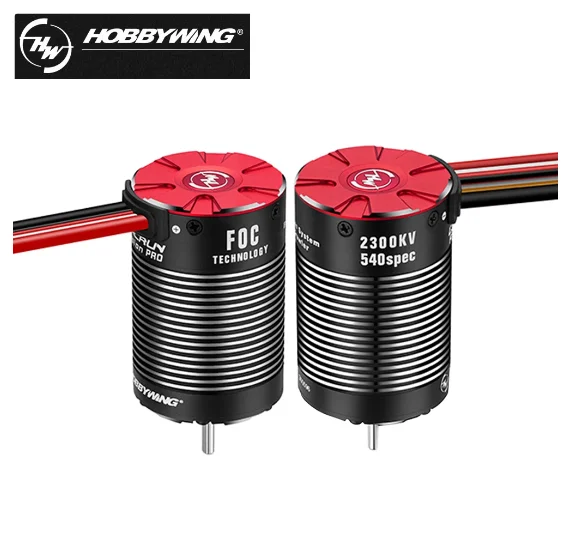 HobbyWing QuicRun Fusion PRO 540 60a 2300KV waterproof two in one brushless motor suitable for 1:10 TRX-4 SCX10 RC vehicles