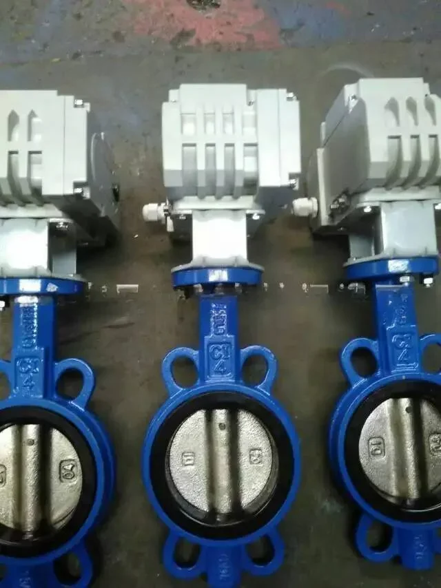 Electric Wafer Butterfly Valve Fine Small Soft Seal Butterfly Valve Switch Regulation Butterfly Valve D971X-16Q