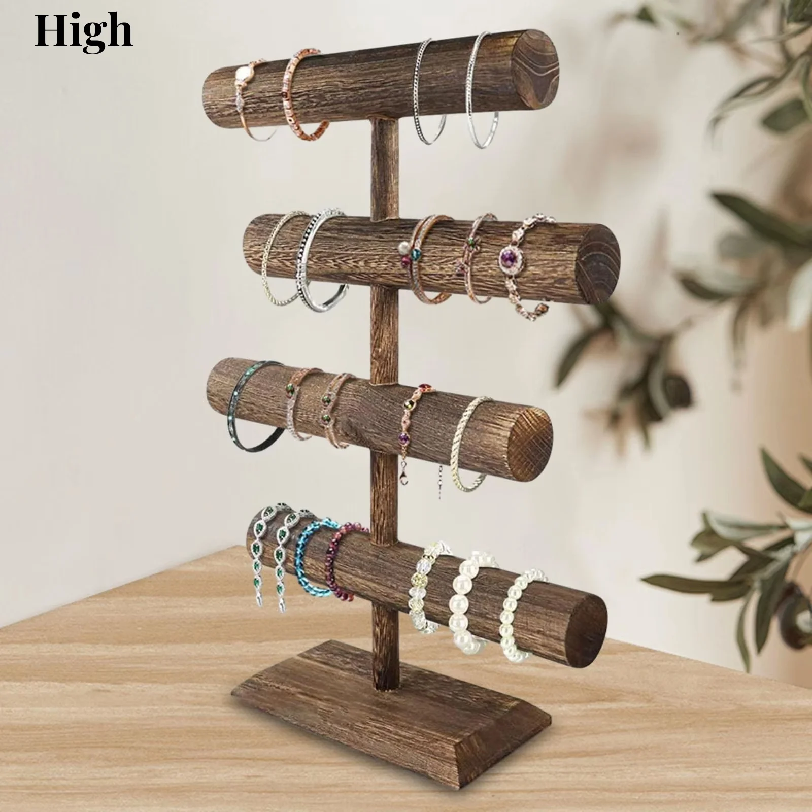 Bracelet Holder Jewelry Storage Organizer Modern Durable Jewelry Holder Watch Display Stand Wristwatch Rack for Shopping Mall