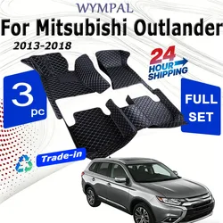 Carpets Car Floor Mats For Mitsubishi Outlander 2018 2017 2016 2015 2014 2013 (5 Seats) Auto Interior Covers Automotive Vehicles
