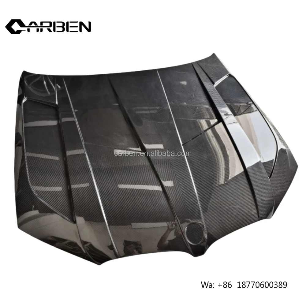 

LD-style Double-sided Dry Carbon Fiber Car Engine Hood,suitable for the Engine Hoods for BMW X4M F98,X3M F97,X3 G01and X4 G02