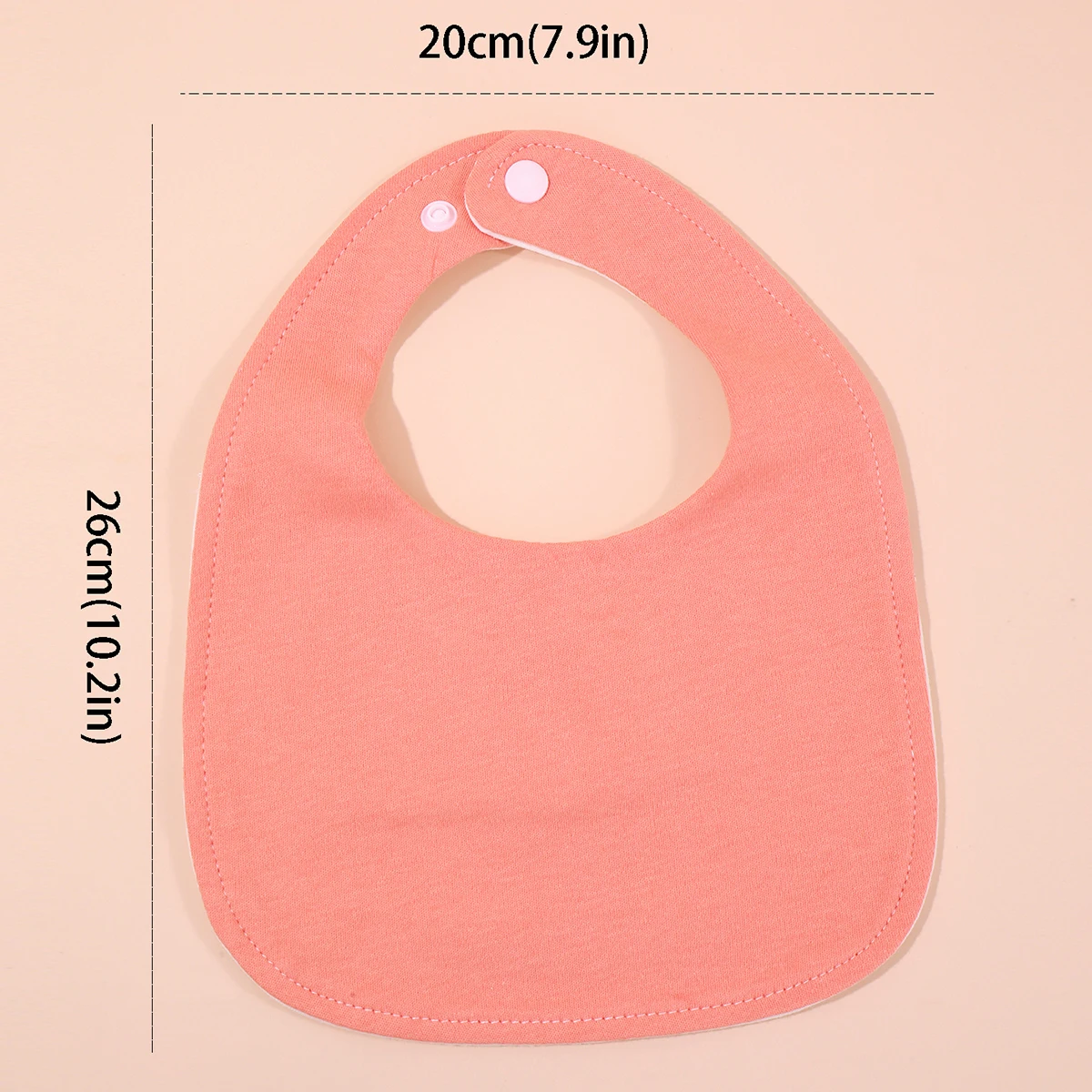 1PCS Cotton Baby Bibs Cute Solid Color Infant Bib Newborn Burp Cloths Bandana Scarf for Kids Newborn Boy Girls Feeding Saliva To