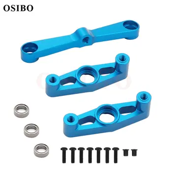 Metal Steering Assembly with Bearing for Tamiya TT02 TT-02 1/10 RC Car Upgrade Parts DIY