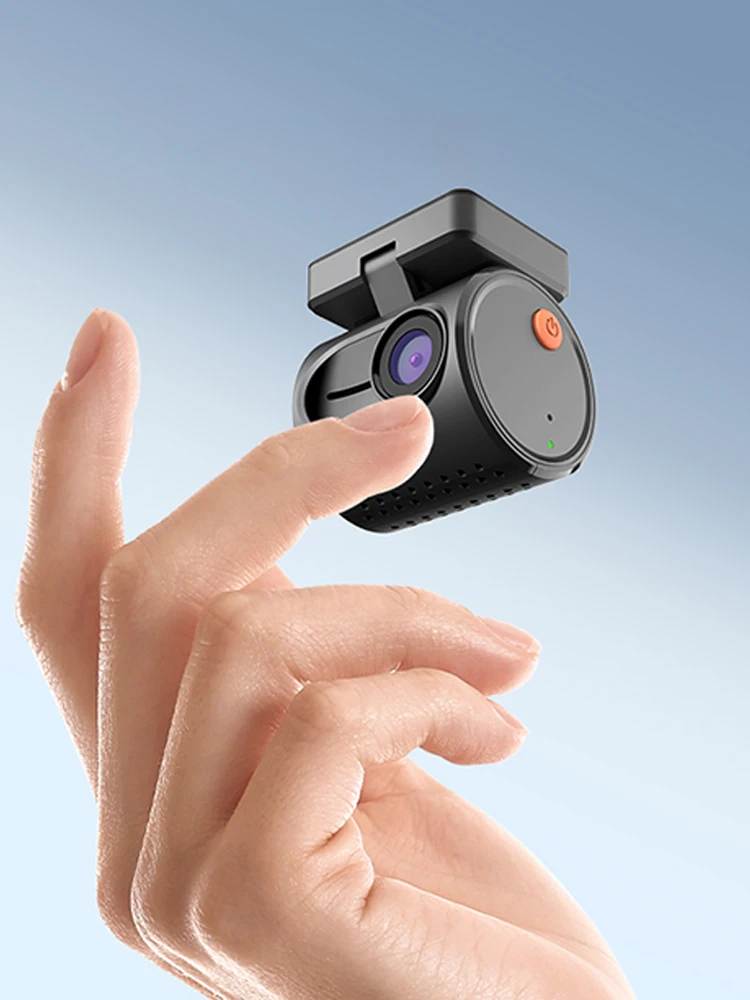 KAWA Dashcam MINI 3 mit Superkondensator, Sprachsteuerung, Farb-Nachtsicht, 1296P 2K, 24-Stunden-Parküberwachung, WLAN, G-Sensor, verstecktes Design, Mini, einfache Installation, Auto-DVR