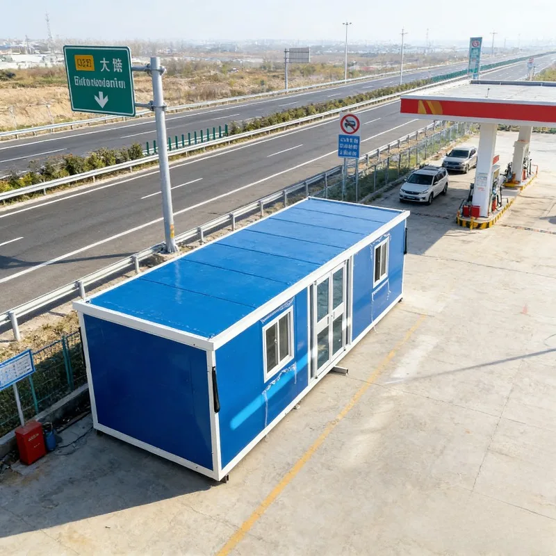 Galvanized Steel Made Mobile Home Manufactured Homes Single Wide Modular Prefabricated House