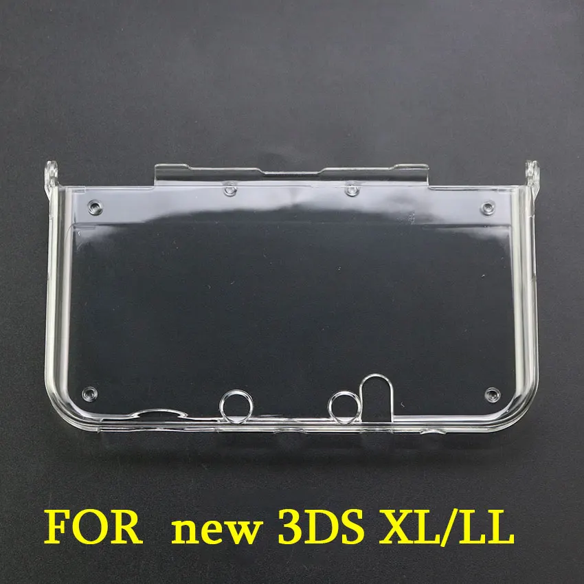 Cltgxdd 1 Stück Transparente Kristallklare Schutzhülle aus Kunststoff für PSP PSV GBA SP NDSL DSI NDSi XL 3DS XL New 3DS XLLL Konsole