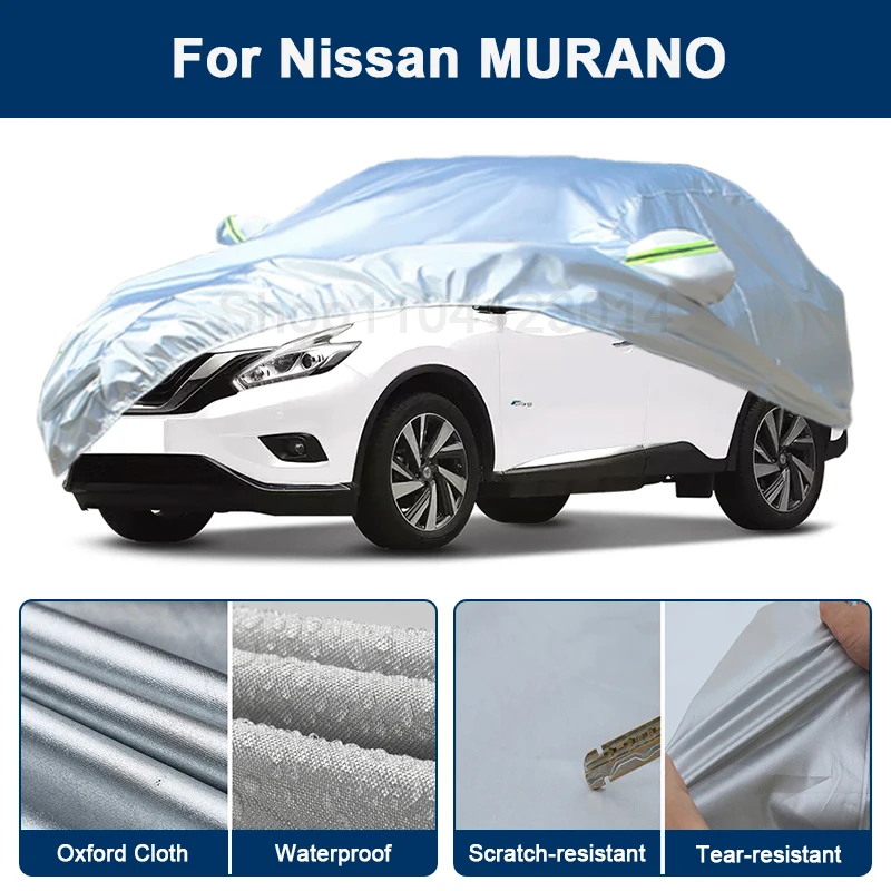 

Всесезонный чехол для автомобиля Nissan MURANO с отражающими полосами, водонепроницаемый, снегозащитный, пылезащитный, с защитой от УФ-излучения