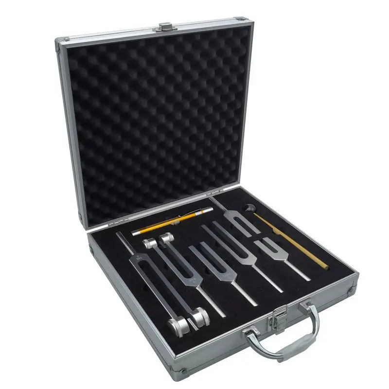 

Medical Tuning Fork Set Diapason Therapy Chakra Tuning Fork Sound Healing Meditation Forks Aluminum Alloy Percussion Instruments