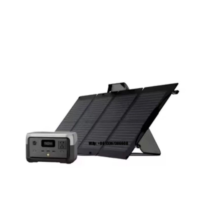 

River 2 + 110W Solar Panel Series 300W Portable Power Station Solar Generator Charging Station