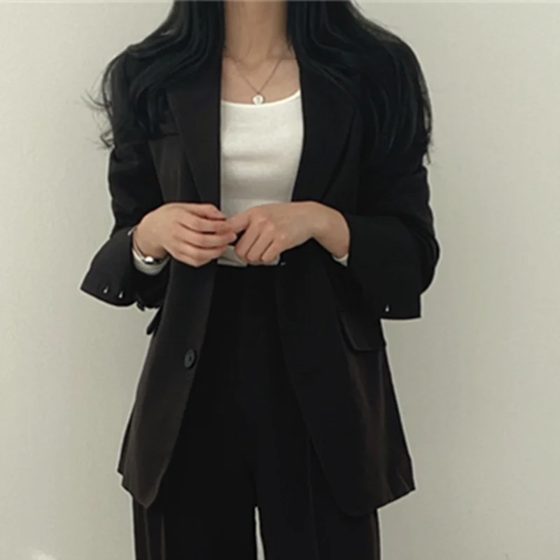 Suit Retro Slim Celebrity Fashion 2022 Spring and Autumn Women\'s Suit Korean Fashion Design Sense Commuter New Style