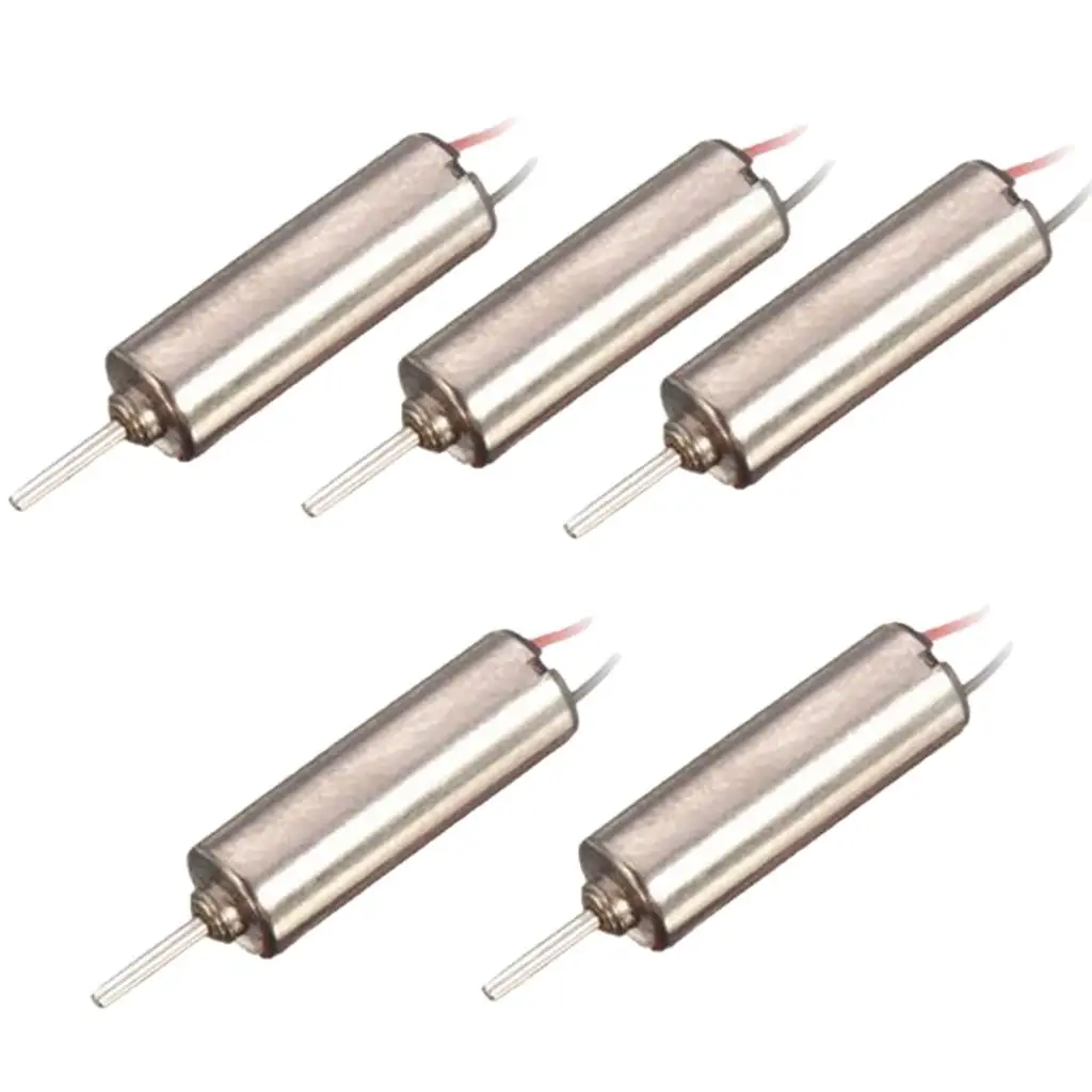 5Pack DC 3.7V Miniature Micro Vibrating Vibration Motors 2 Wires 4mm X 12mm