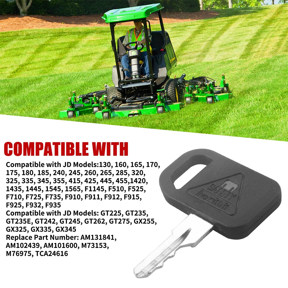 

Ключи зажигания JDG для AM131841, совместимые с тракторами серии John Deere 300 400 X400 X700 GT235 GX LX CS CX Gator TS HPX