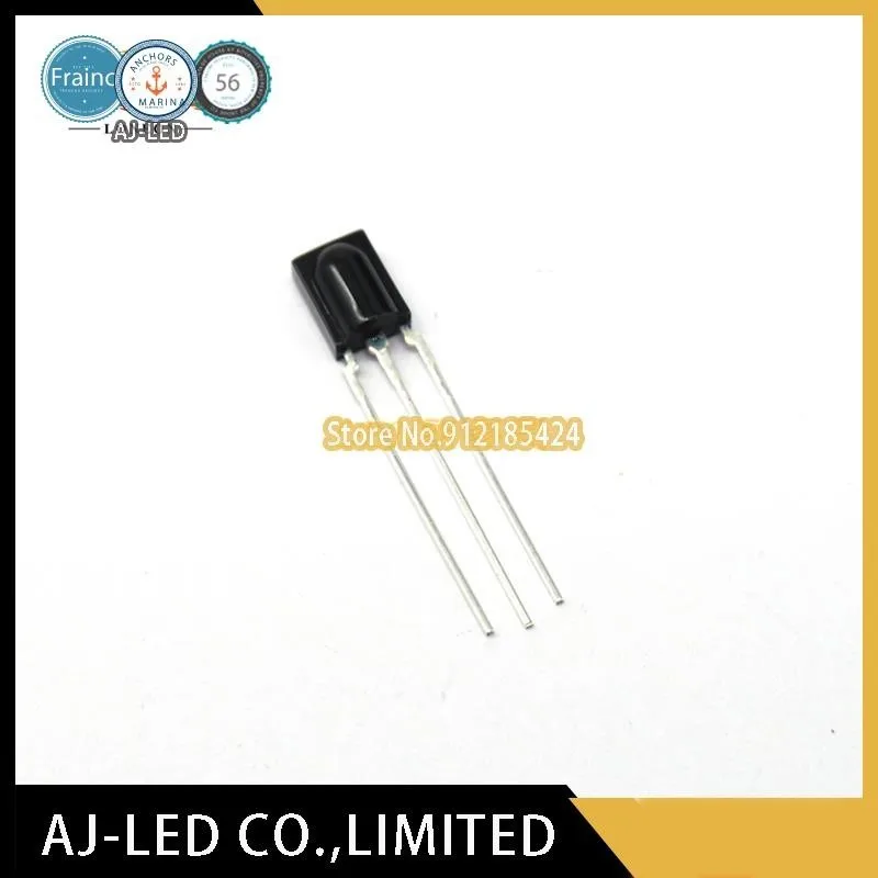 

20pcs/lot VS1738 integrated universal nose bridge infrared receiver remote control receiver receiver diode large angle new