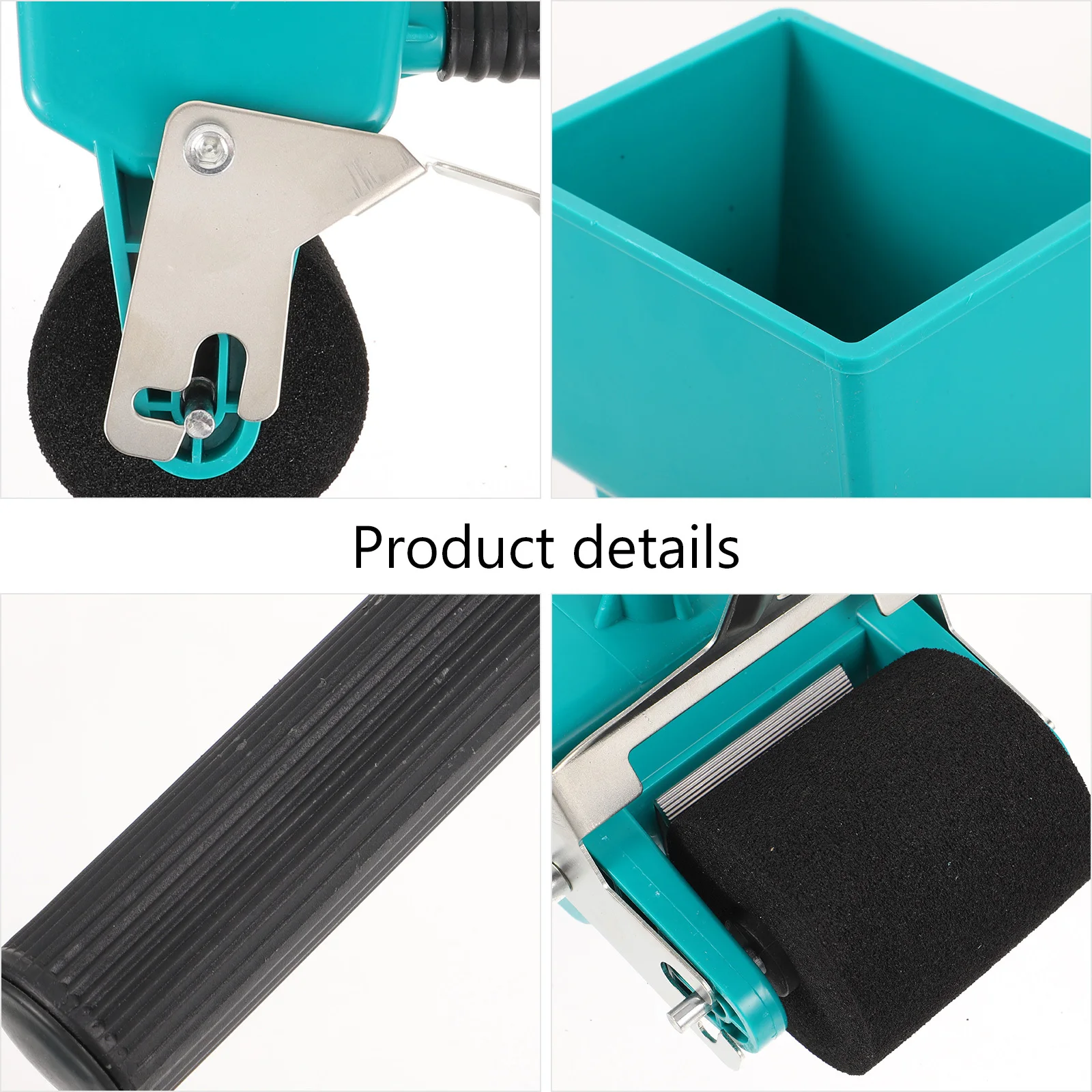 Handkleber-Applikatorrolle für Heimwerker und professionelle Nutzung, verstellbarer manueller Kleber, tragbares Beschichtungswerkzeug für Pappe