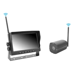 12V/24V Crane Camera Tower Crane Zoom Wireless Monitoring 30X Zoom Wireless Rear Camera 7Inch Display Wireless Camera Monitor