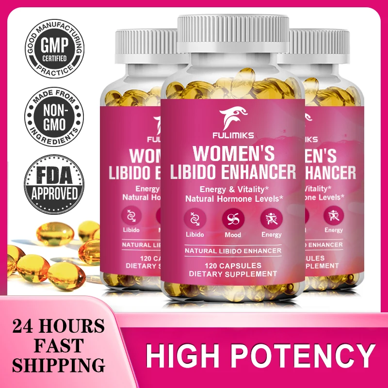 Women Energy Capsules Hormone Harmony Balance Supplement Capsules, NON GMO - Gluten-free