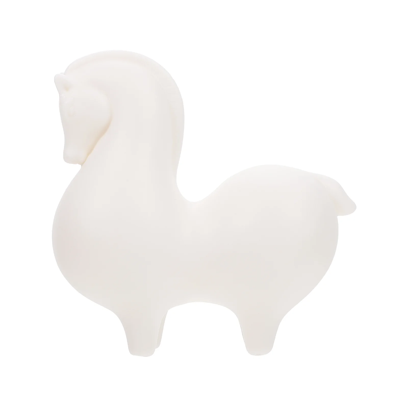 

Ceramic Horse Adornment Tea Pet Decorative Ornament for Desk Tearoom Home Office Tabletop Decoration Horse Adornment