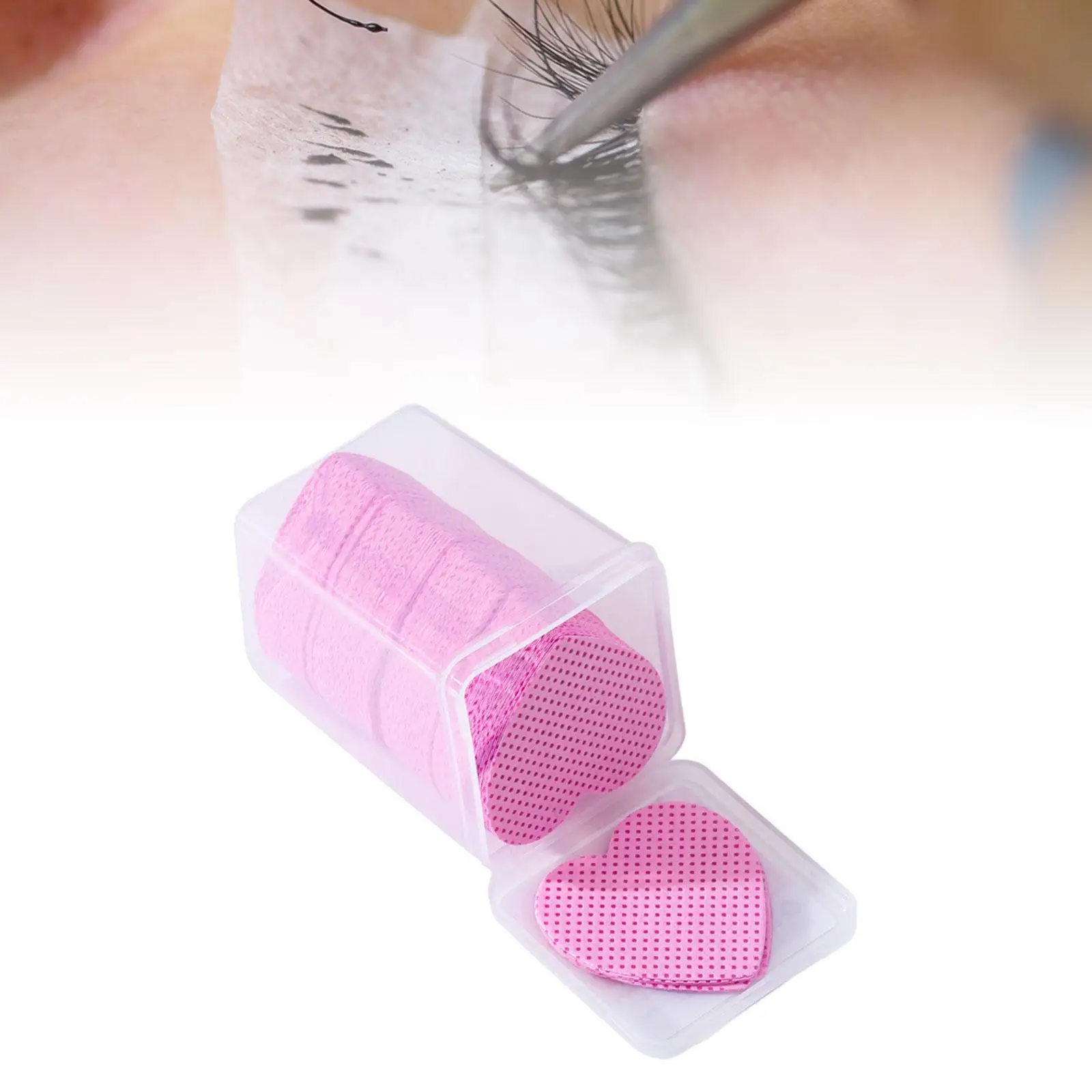 Lingette à Ongles Super Absorbante et Douce dans une Boîte de Rangement, Tampons pour Extension de Cils, Livres Jetables, Accessoire de Salon, Nail Art