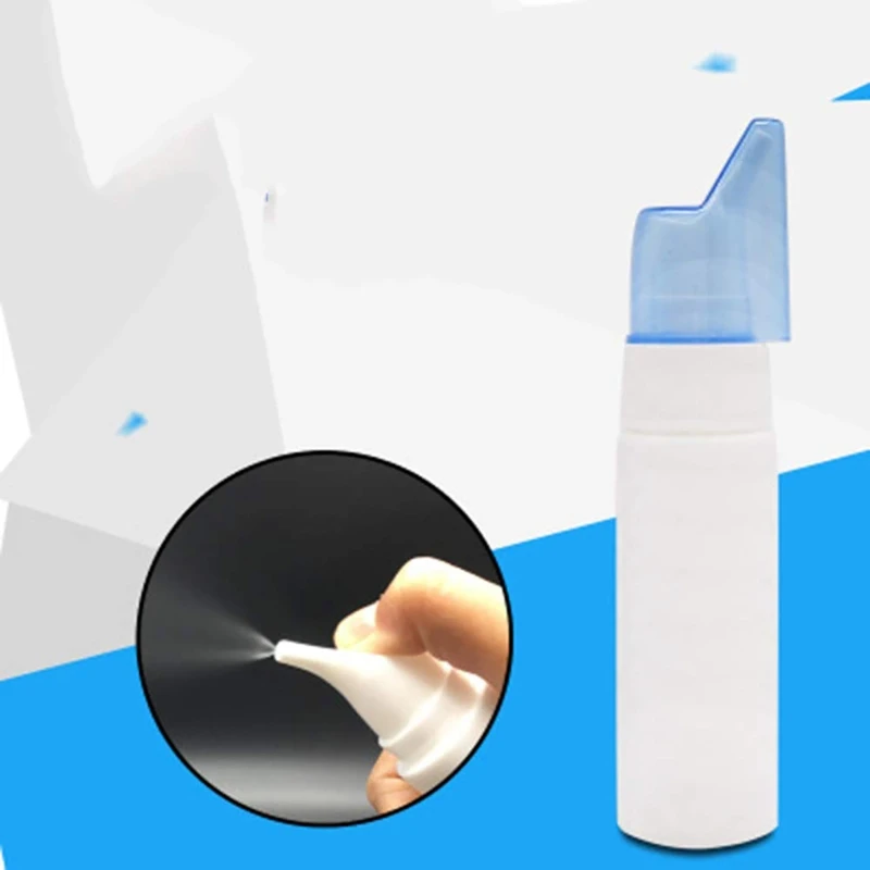 Nasal Bottle with Fine Sprayer Empty & Refillable Plastic Atomizer Dropship