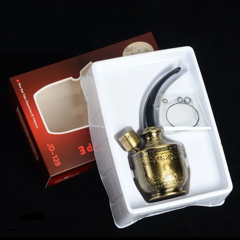 جديد شعبي ميكروفلتر فلتر السجائر المحمولة الشخصية قابلة لإعادة الاستخدام أنبوب دخان المياه تقليل القطران أنبوب التبغ الصحي هدية للرجال