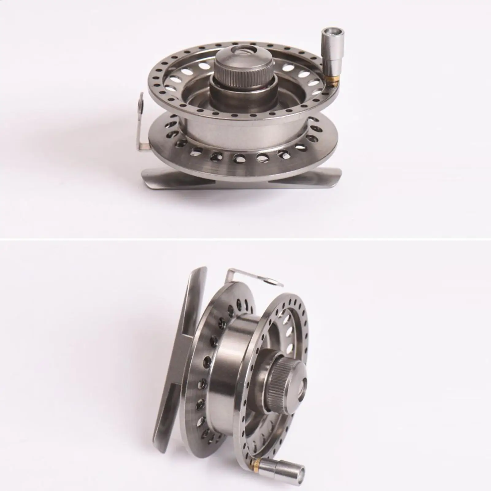 

Спиннинговые катушки, пресноводная рыболовная катушка из алюминиевого сплава с эргономичной рукояткой для мужчин, рыболовные снасти, уличные для мужчин, сына, отец