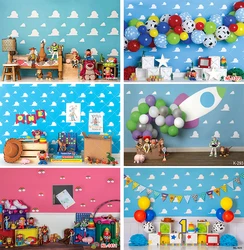 Toy Story Photography Backdrops Cake Smash Birthday Photocall Photo Backdrop for Photo Studio Cilindros Para Fiesta