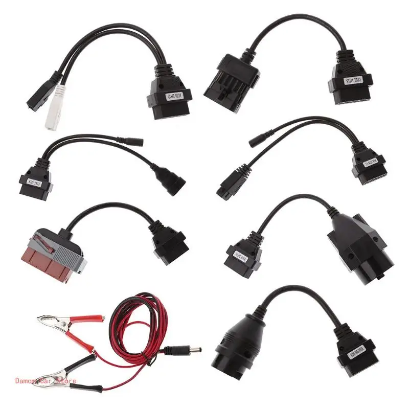 

8 Pcs OBD OBDII Cables For CDP TCS for HD for Cars Diagnostic Scan