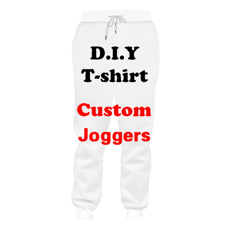 3D Print Diy Custom Design Mens Womens Clothing Hip Hop Casual sweatpants  Drop Shipping Wholesalers Suppliers For Drop Shipper