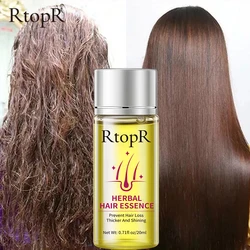 RtopR Herbal Rebirth Growth Hair Thick Essence Prevent Hair Loss Promote Shining  Scalp Repair Regrowth Nourish  Essential Oil