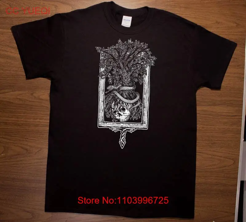 Tree of Life Occult Folklore Black Metal T-Shirt by Mike Vivisector