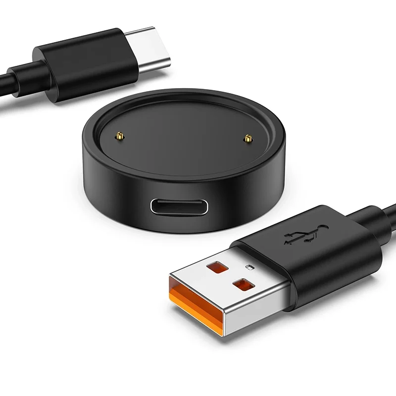 Watch Charger For Amazfit Bip 6 Magnetic Fast Charging Cable Portable Magnetic Wireless Charging For Amazfit Active 2 Accessory