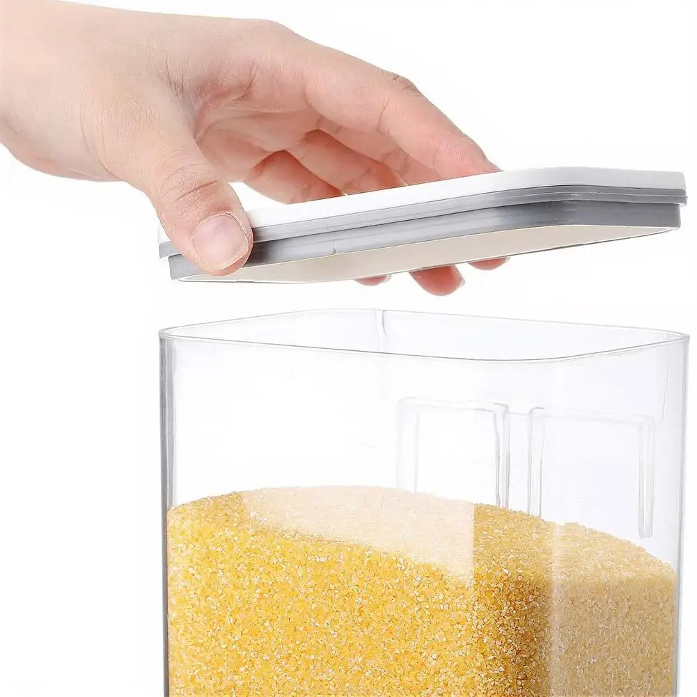 Wall Mounted Laundry Bead Dispenser for Solid Scent Booster Beads Carpet Freshener Rice Sea Salt Stain Remover Organizer 1500ML view 3