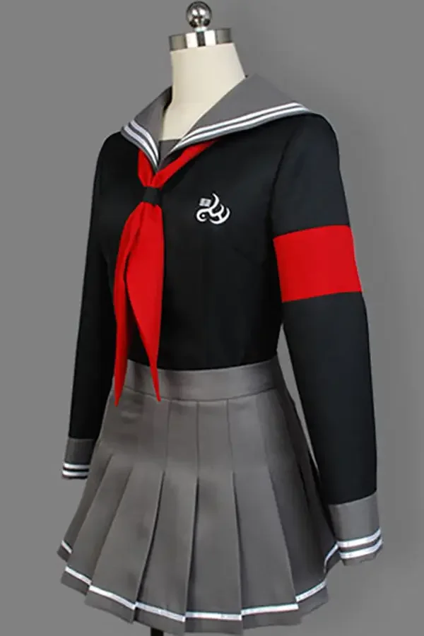 Super Danganronpa 2 Danganronpa Peko Pekoyama Women's Sailor Suit Set Cosplay Halloween Costume