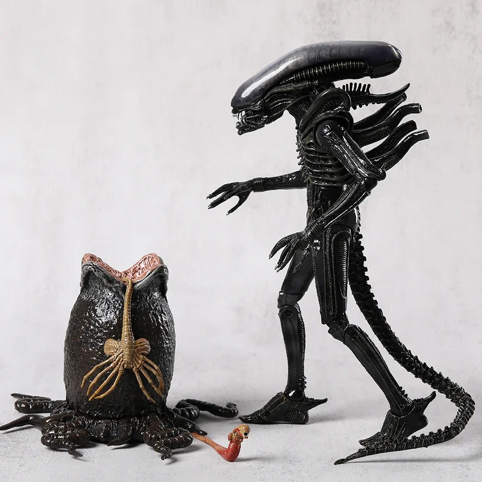 NECA Alien 40th Anniversary Big Chap Action Figure with Accessories Model Ornament Toy Xmas Gift