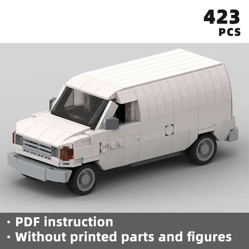 

realism American classics van speed bricks custom vintage car blocks automobile motor building moc unique klocki