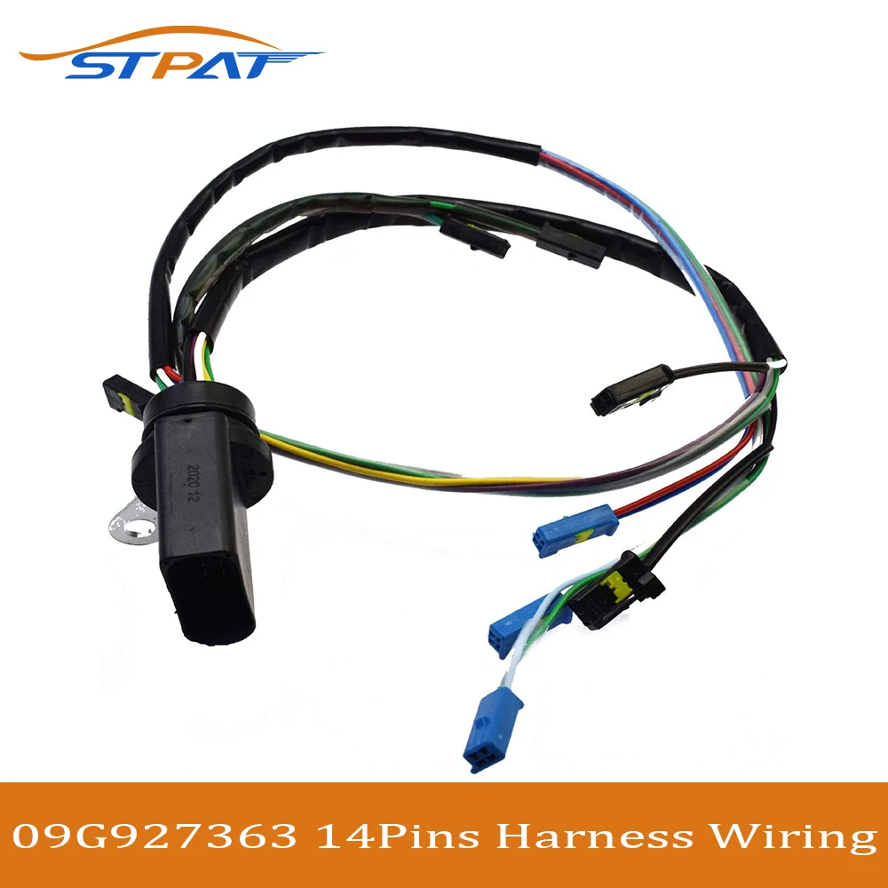 STPAT TR60SN 09G927363 14-Pins 6-Speed Automatic GearBox Internal Harness Wiring Cable for Volkswagen for Audi for Skoda