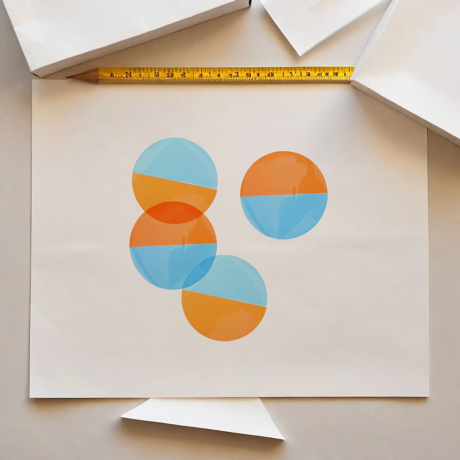 

12pcs Atmosphere Light Color Film 66Mm Round Gel Filters For Led Lamp Shade Peel Stick Lighting Gels Sheets Mood Tint Stickers