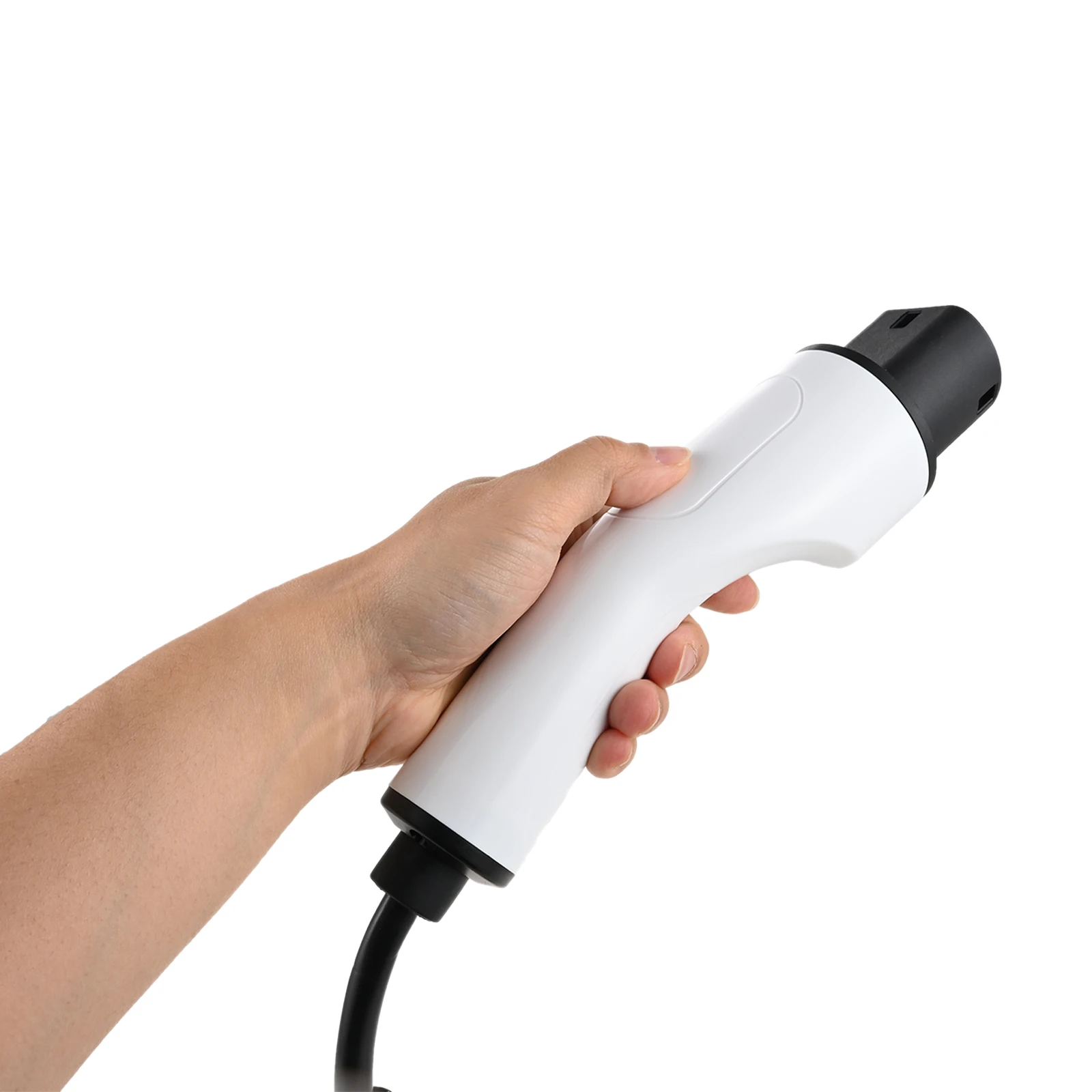 1pc Charger Adapter for Electric Vehicles Type 2 To Schuko Adapter 16A 250V Nylon and Abs Charging Cable Car Accessories