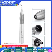 AZDENT New Dental Air Scaler Handpiece Dental 17000Hz Super Sonic Scaling Handle 2/4 Holes 135°C Disinfection