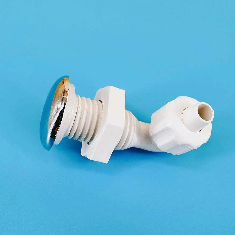 7mm Nozzle 26mm Cover Bubble Nozzle With Lock Nut Chromed Cap PVC Base Hot Tub Air Jet Massage Φ7 Bathtub Accessories