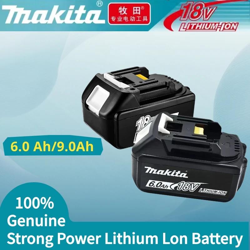 

Оригинальная литий-ионная аккумуляторная батарея Makita 18 В 6,0 Ач, подходит для аккумуляторов для электроинструментов Makita, бесплатная доставка