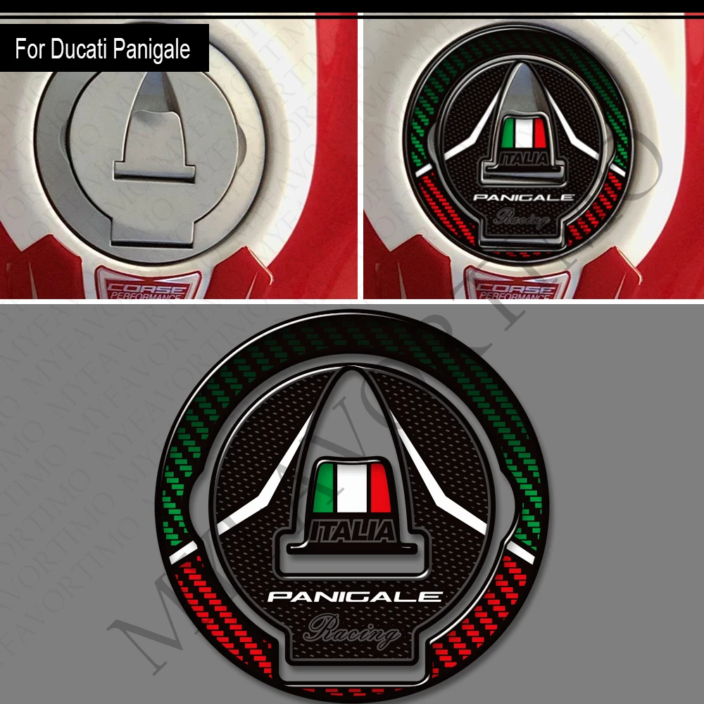 

For Ducati Panigale V2 V2S V4 V4S V4R 899 959 1199 1299 Protector Tank Pad Gas Fuel Oil Cap Fairing Fender Stickers Decals