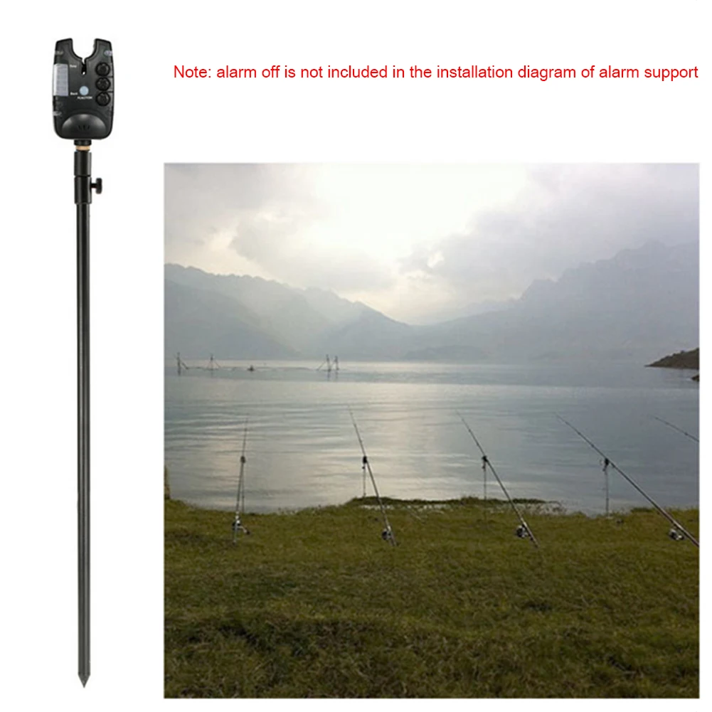 Hot Sale Fishing Bank Stick Skillful Manufacture Carp Fishing Bank Stick Adjustable Black Aluminium Rod Pod Fishing Bandstick