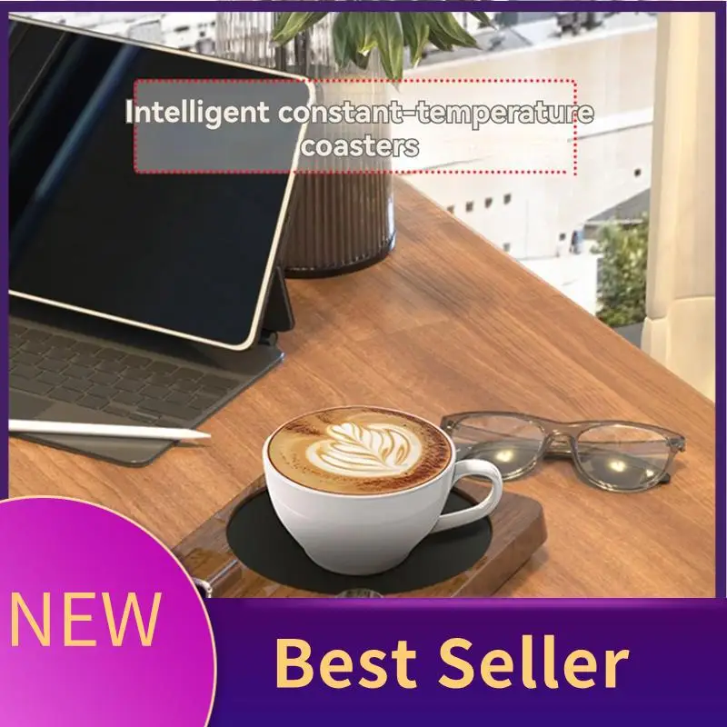 

B46C 220 В Настольный подогреватель кружки для кофе и чая, электрический подогреватель напитков с постоянной температурой, 9-ступенчатая грелка, вилка европейского стандарта