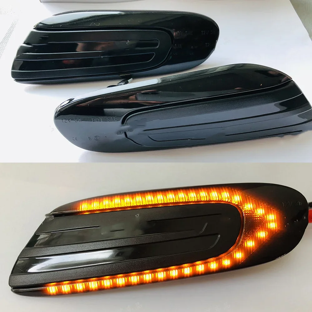 eOsuns led fender light side turn signal warning light for BMW MINI F55 F56 F57