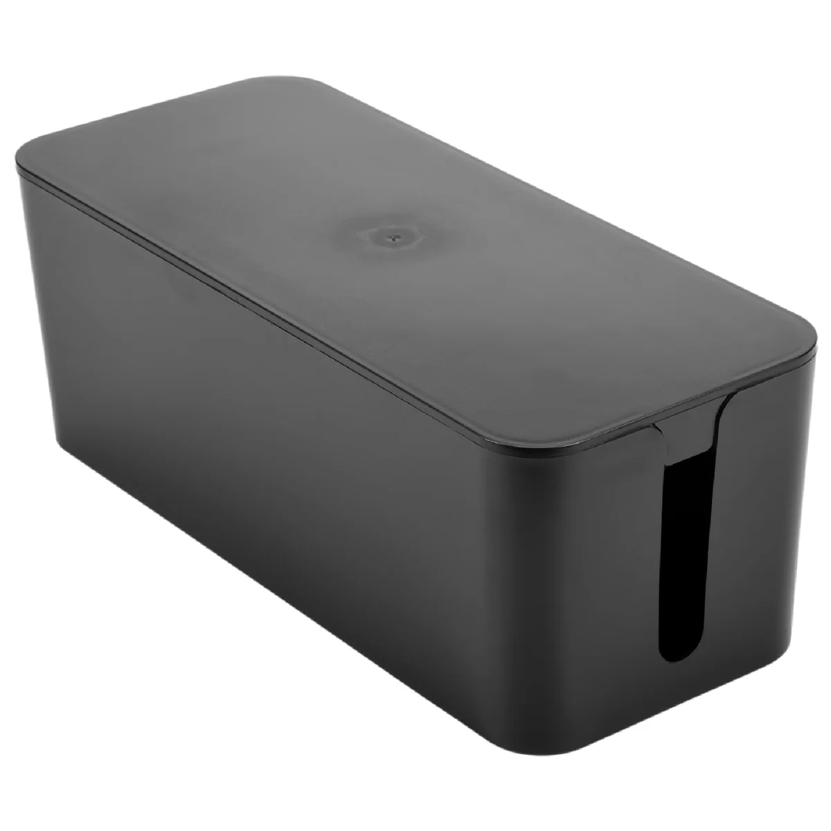 

A98U Cable Management Box, Wire Storage Box, Used to Hide the Power Strip, Suitable for Home/Office (Black)